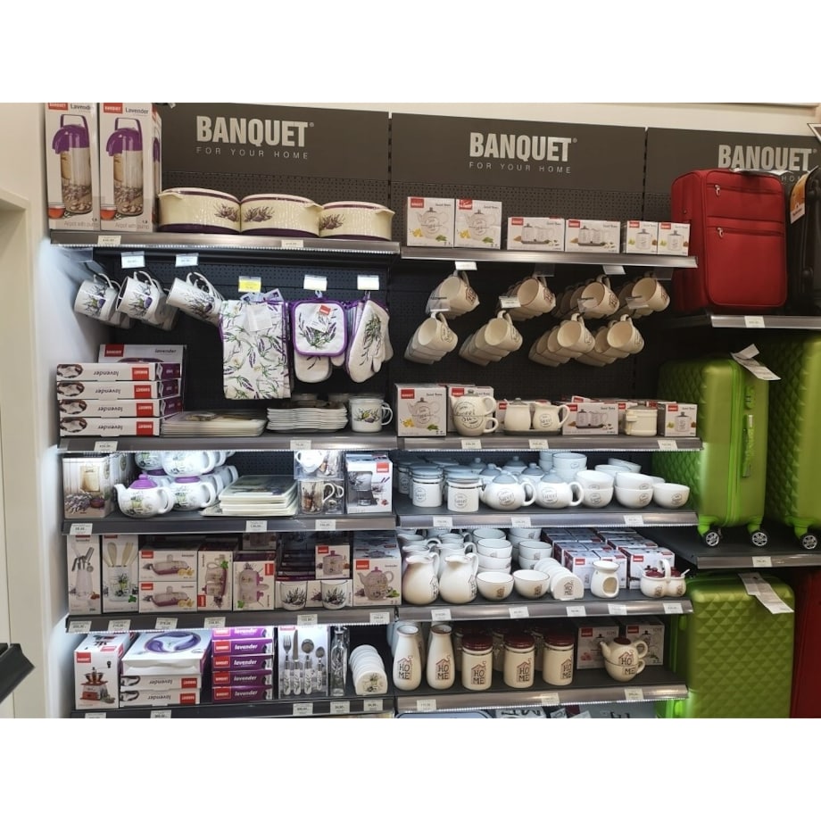 CERAMICZNY pojemnik z klipsem żywność HOME 450ml