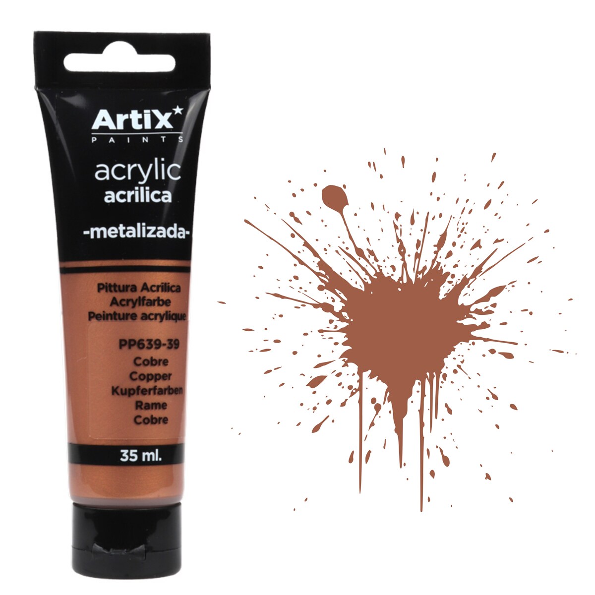 farba akrylowa copper artix pp639-39, 35 ml