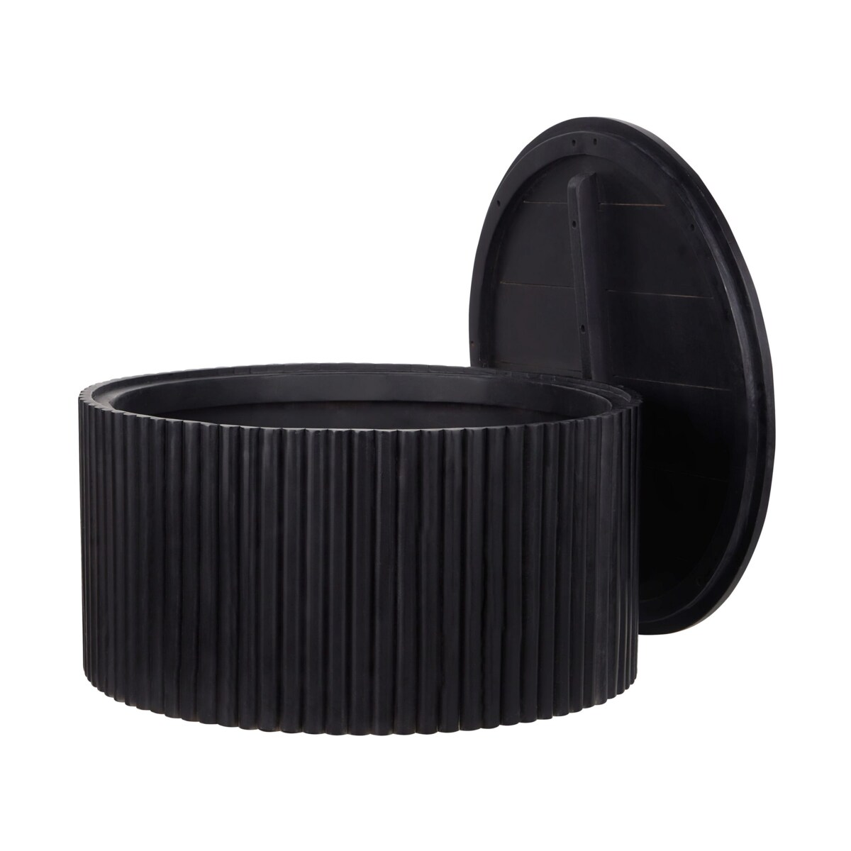 Stolik kawowy Drewno mango Czarny KIRKWOOD