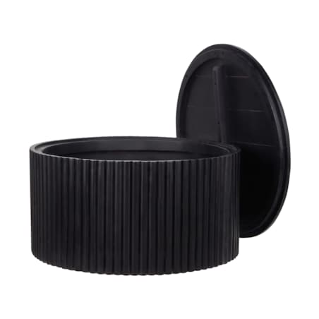 Stolik kawowy Drewno mango Czarny KIRKWOOD