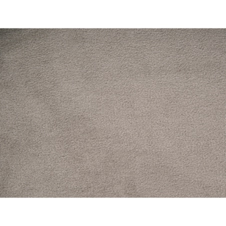 Łóżko wodne Welur VINCENNES 140 x 200 cm Beżowoszary