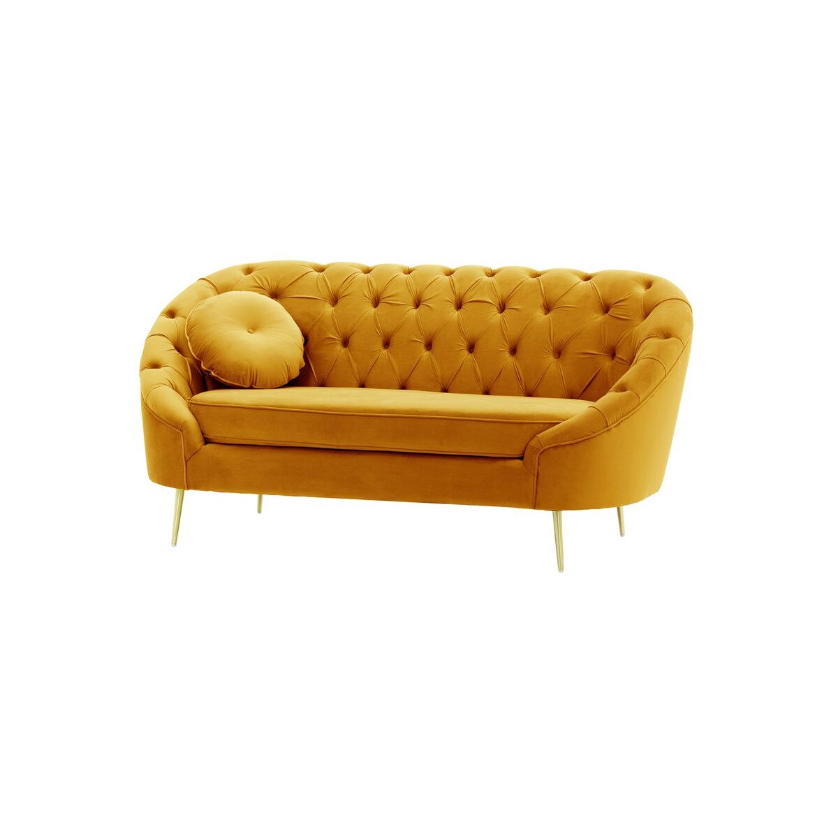 Sofa dwuosobowa Kooper pikowana-Velluto 8