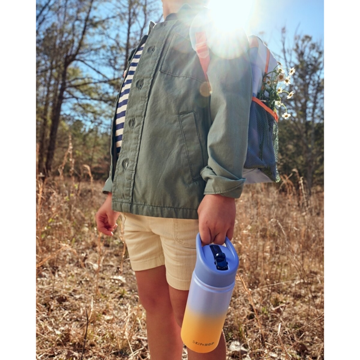 Skip Hop Butelka Termiczna z Ustnikiem 450ml Ombre Blue Wander