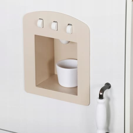 Drewniana kuchnia XXL dla dzieci Cook&Play światło, dźwięk - lodówka, piekarnik, pralka