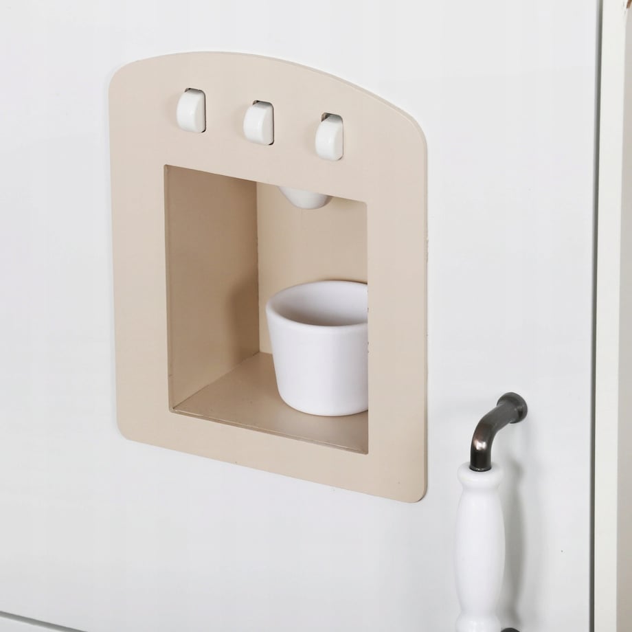 Drewniana kuchnia XXL dla dzieci Cook&Play światło, dźwięk - lodówka, piekarnik, pralka