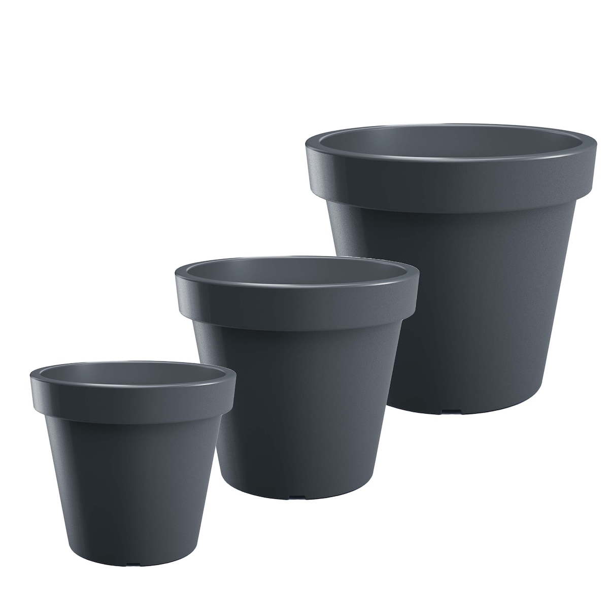 Donica Ogrodowa Okrągła Doniczka Na Taras X3