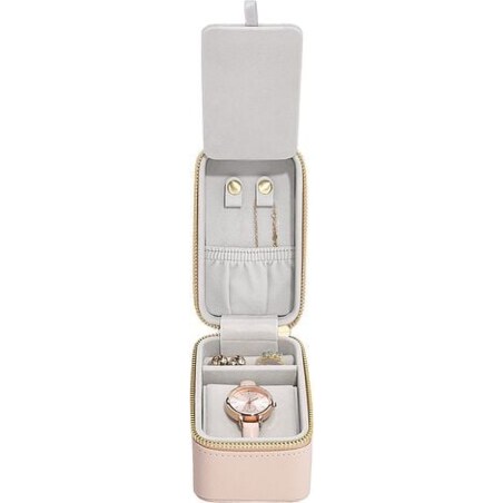 Pudełko podróżne na biżuterię i zegarek Stackers taupe