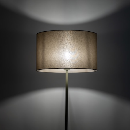 Lampa Stojąca Tk Lighting Dalum Oliwkowa Podłogowa 1Xe27 Abażur 50Cm, Wysokość 151Cm -1Szt.