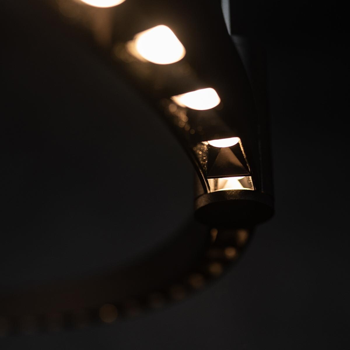 Ledowa Lampa wisząca Diamante No.2 CO1 100cm czarna