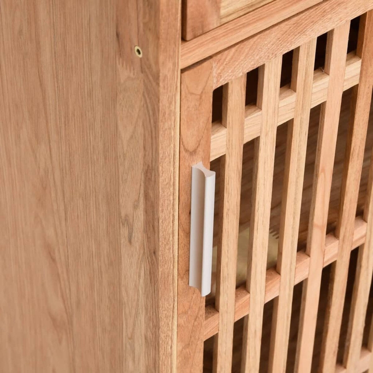 vidaXL 3-cz. zestaw mebli łazienkowych, lite drewno orzechowe