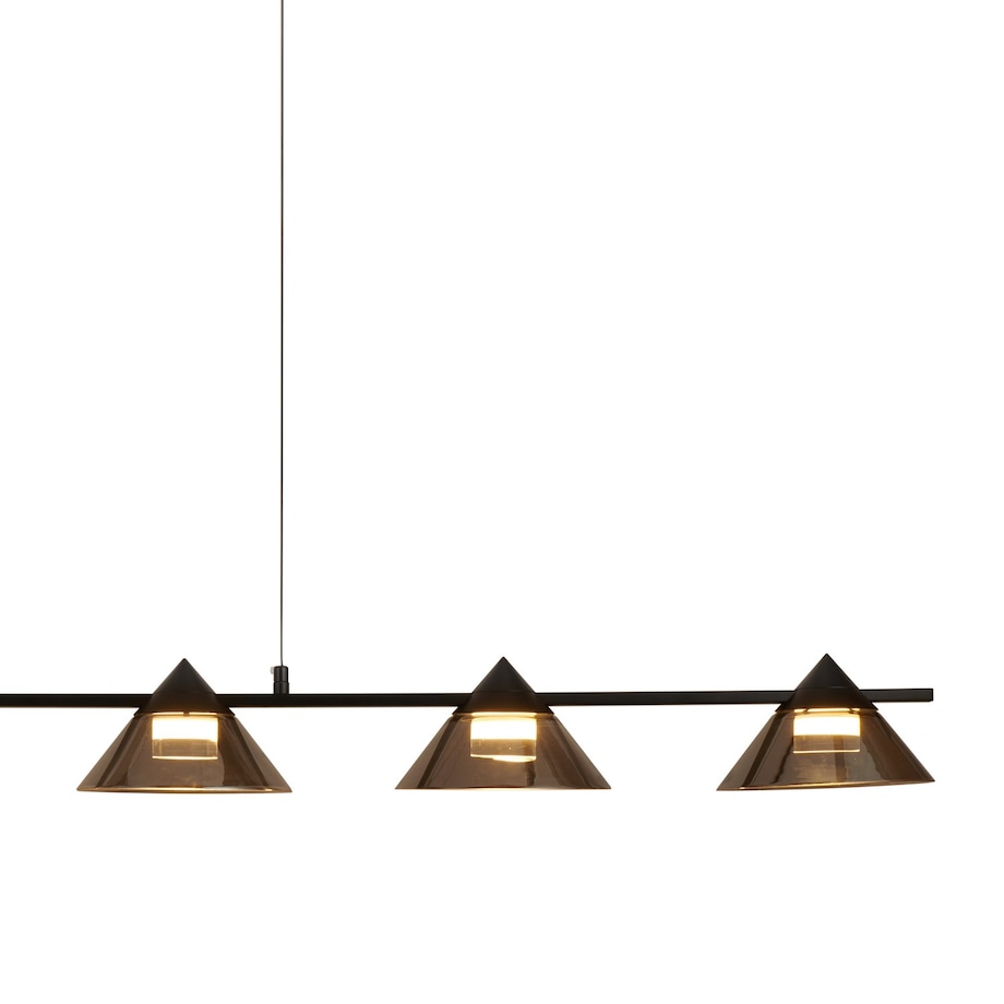 Lampa wisząca BLAKE 120 cm - LED, czarna