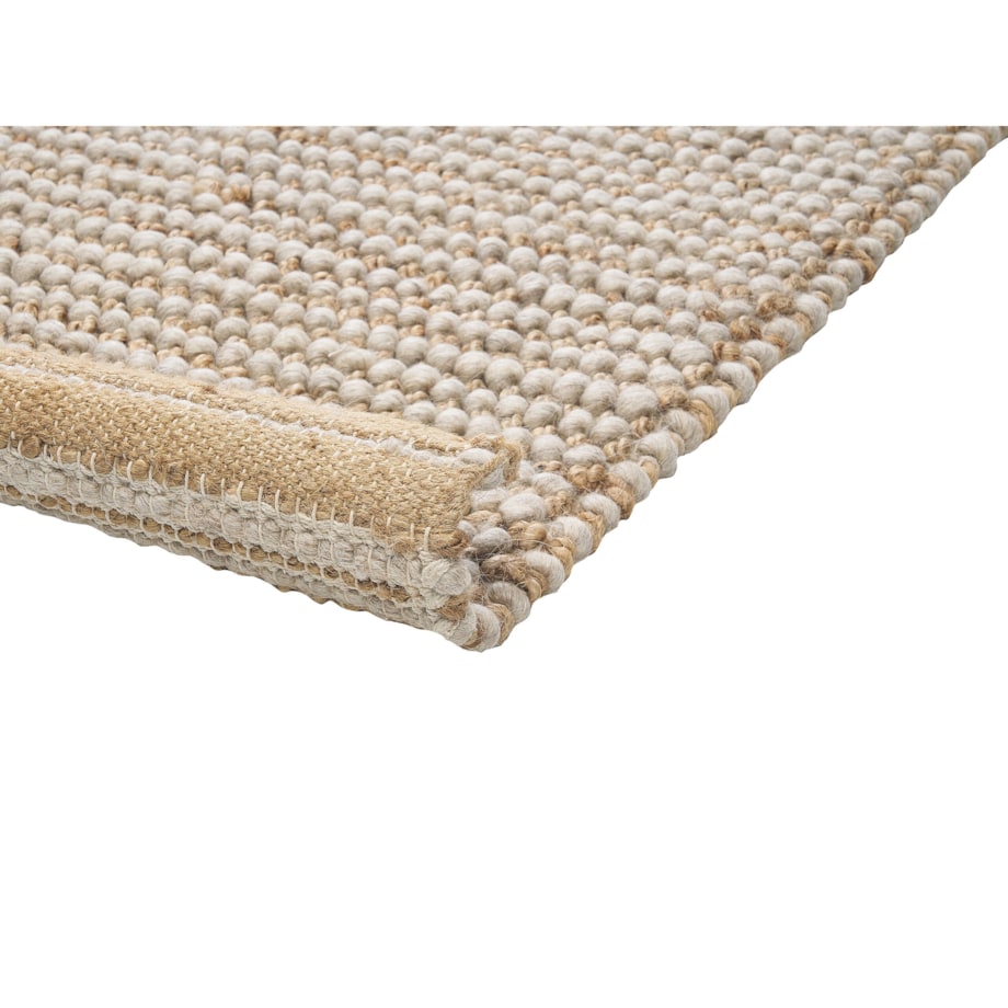 Dywan wełniany 80 x 150 cm beżowy BANOO