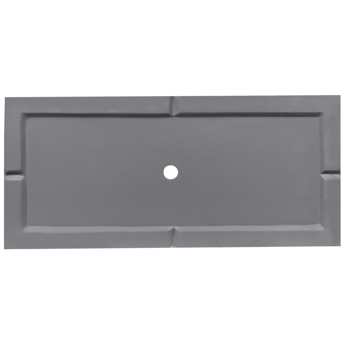 Doniczka 80 x 37 x 38 cm szara MYRA