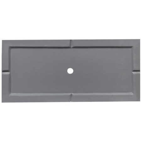 Doniczka 80 x 37 x 38 cm szara MYRA