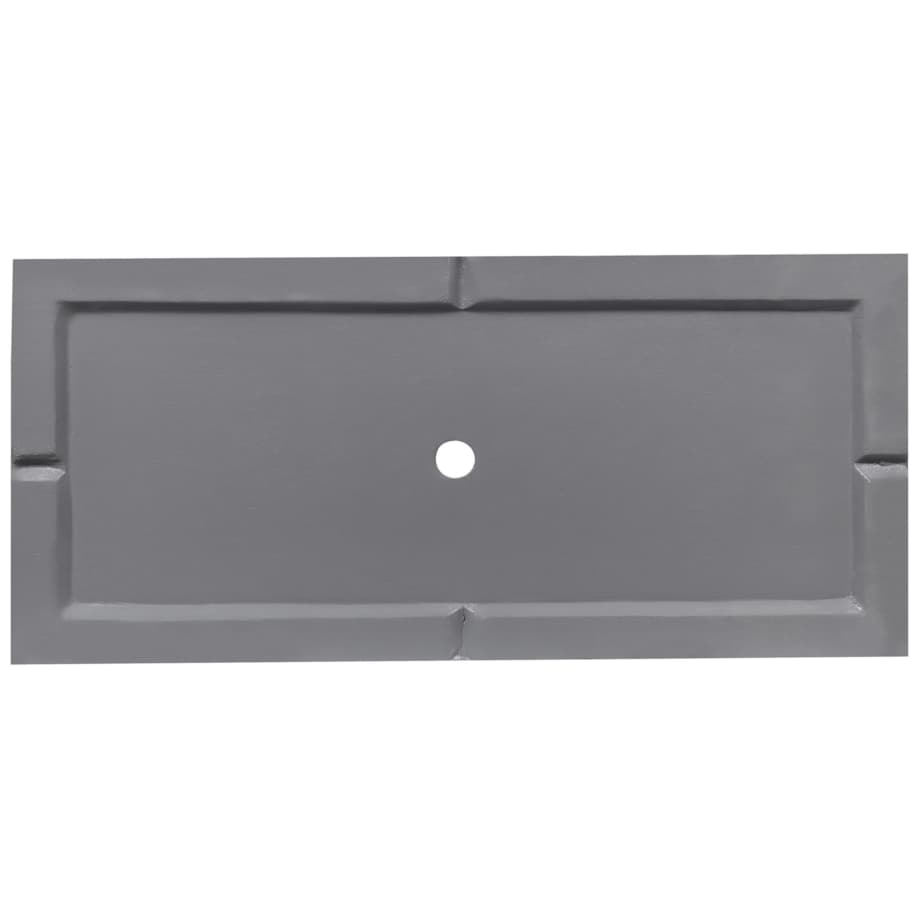 Doniczka 80 x 37 x 38 cm szara MYRA