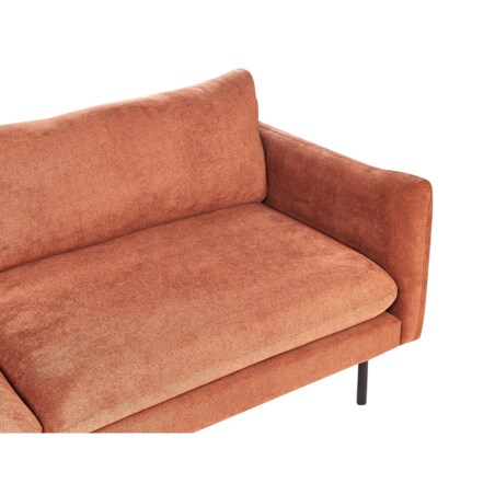 Sofa tapicerowana 3-osobowa złoty brąz VINTERBRO