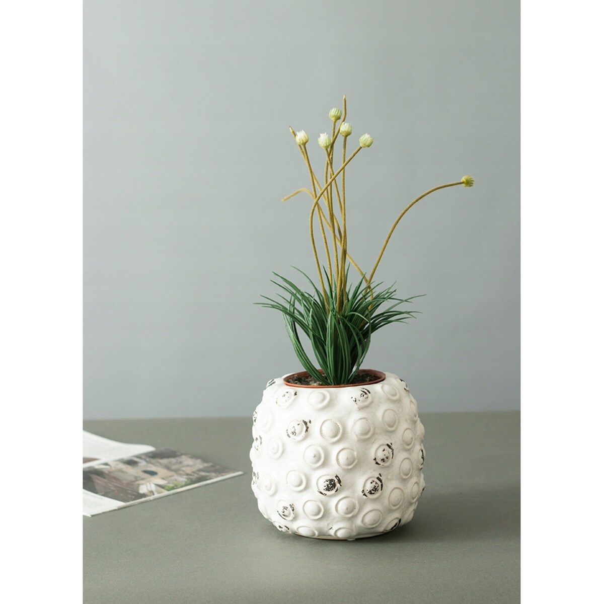 DONICA TILES ceramiczna biała śr. 13cm