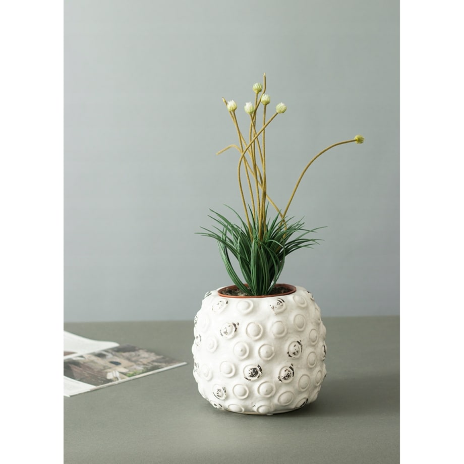 DONICA TILES ceramiczna biała śr. 13cm