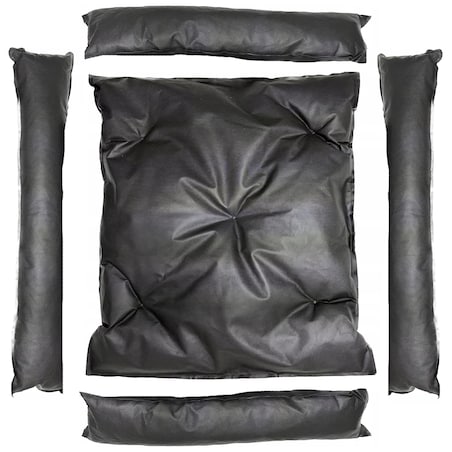 Legowisko Dla Psa Kanapa Posłanie 115X95 Cm Wodoodporne Poduszki Pikowane Kość Złota