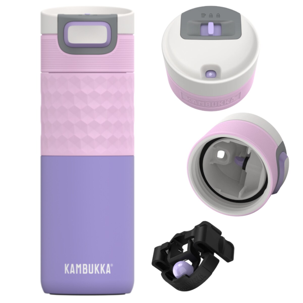 Kubek termiczny termos Etna Grip 500 ml - Pale Purple