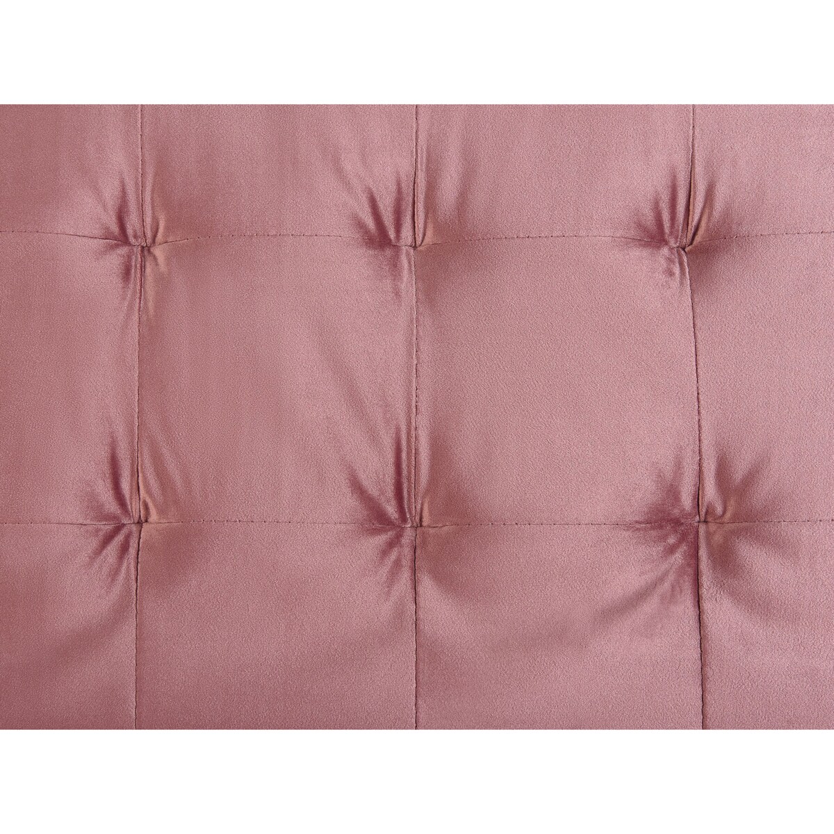 Sofa rozkładana welurowa różowa MARSTAL