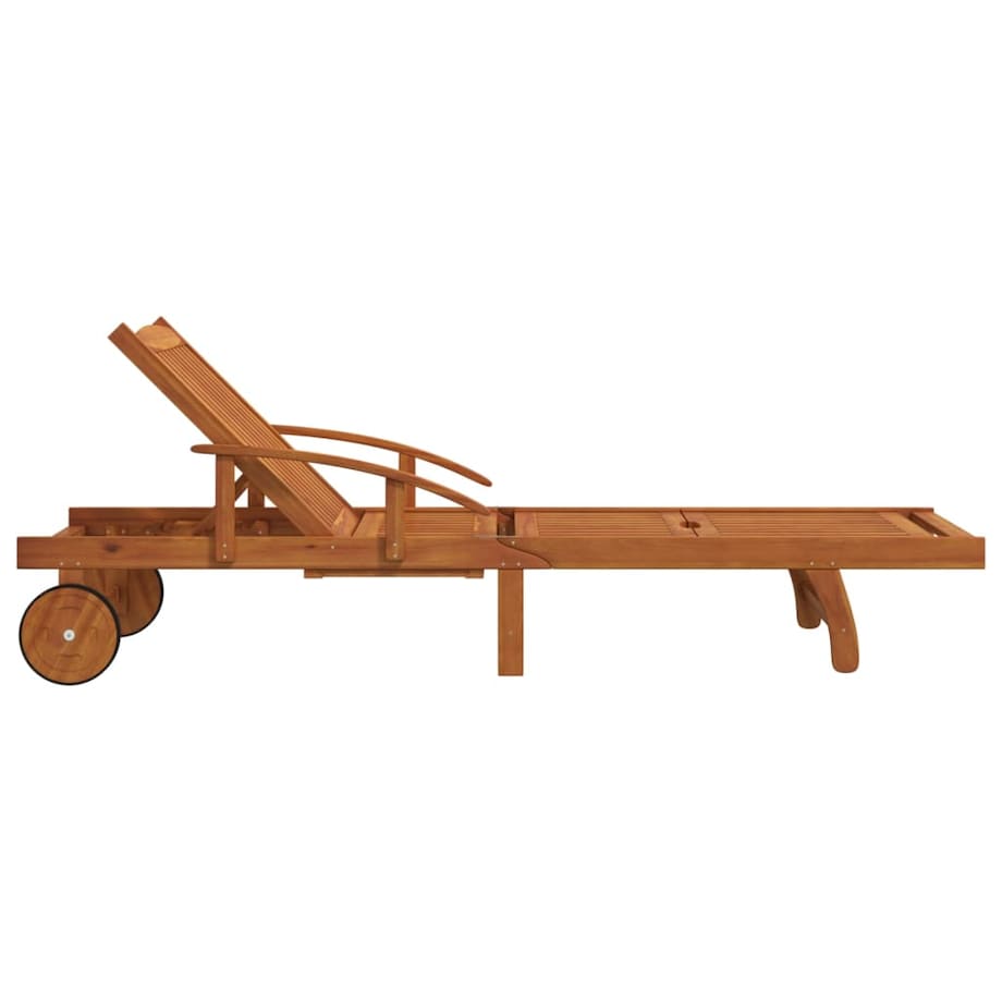 vidaXL Leżaki, 2 szt., lite drewno akacjowe