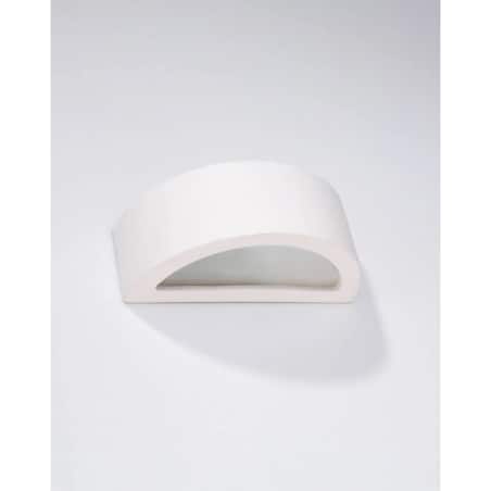 Kinkiet Ceramiczny ATENA 20 biały