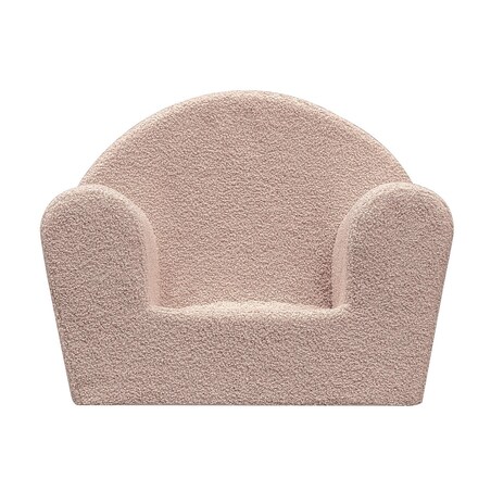 Fotelik Mati, różowy, 52 x 34 x 41,5 cm, Boucle