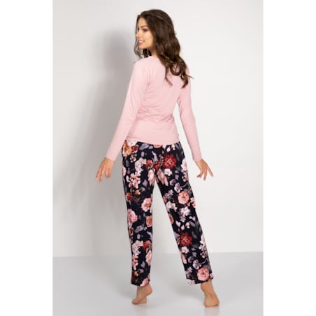 Piżama Chance Pink-Navy, XL