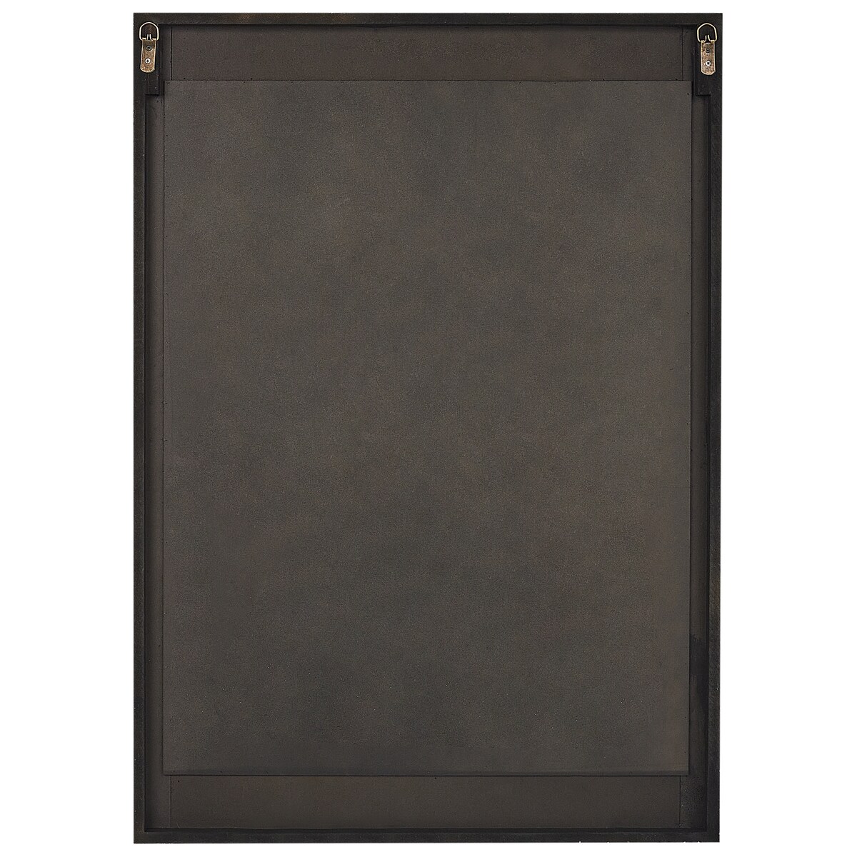 Lustro ścienne MARCIGNY 70 cm 100 cm Boucle Złamana biel