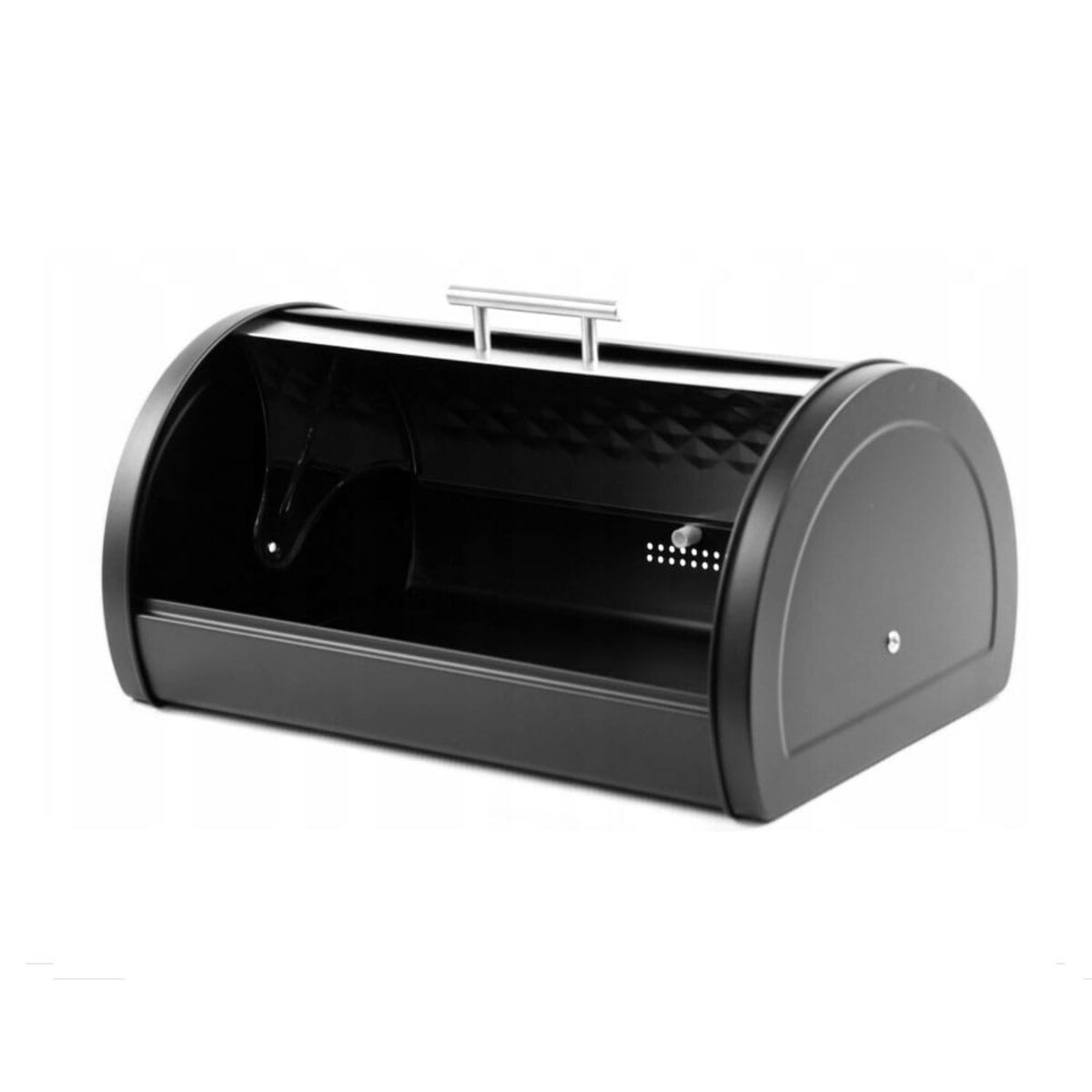 Chlebak stalowy z pokrywą Diamond pojemnik na pieczywo chleb KLAUSBERG