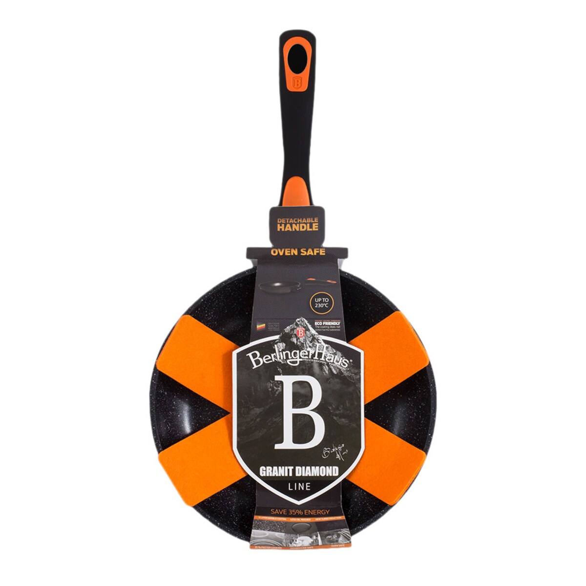 Patelnia z powłoką granitową 24cm BERLINGER HAUS Granit Diamond
