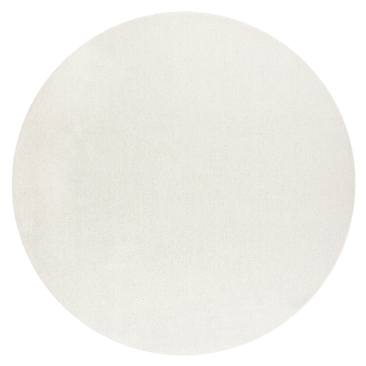 Dywan ETON PLUS koło krem jednolity, koło 150 cm