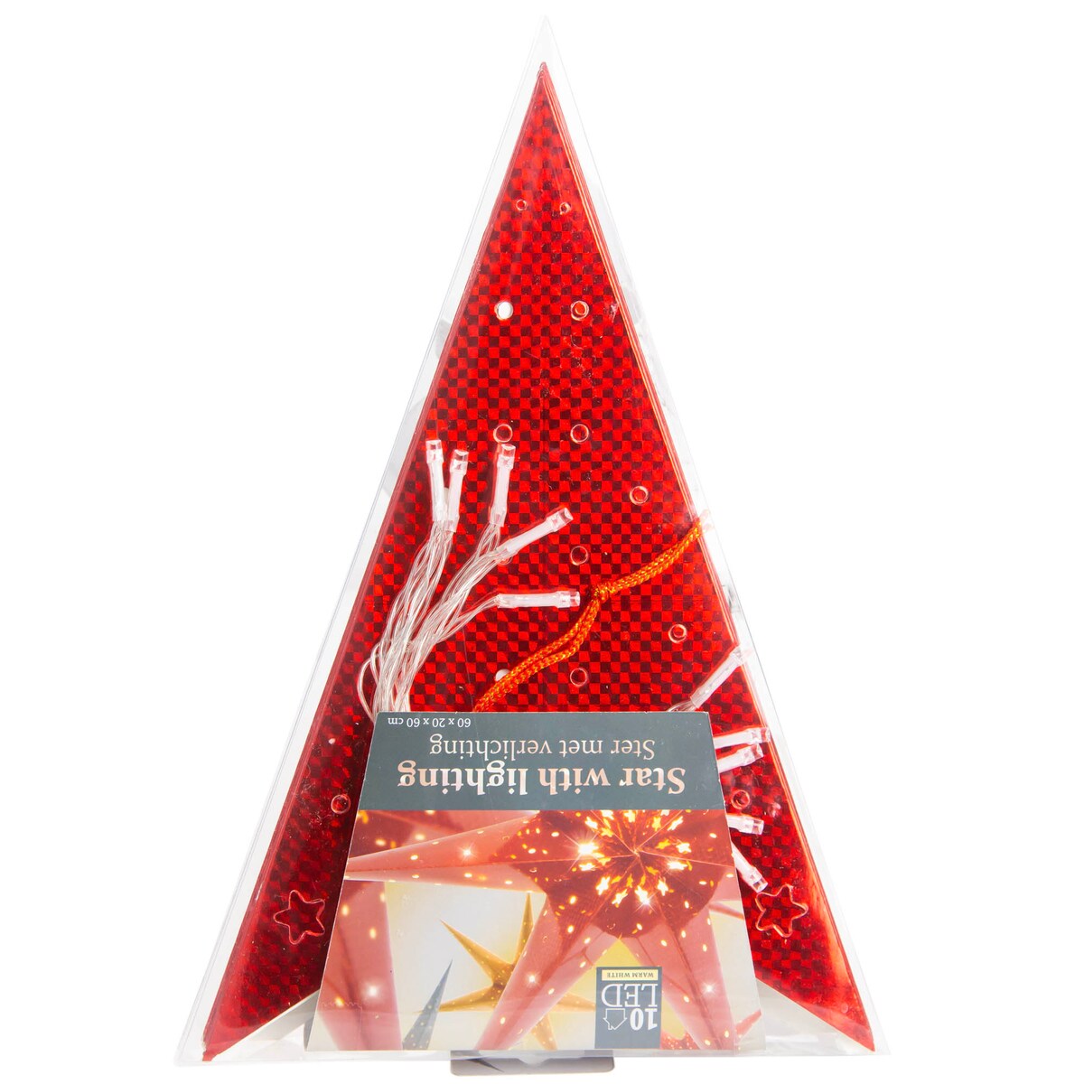 Gwiazda Świąteczna Świecąca Ozdoba Na Okno 60 Cm