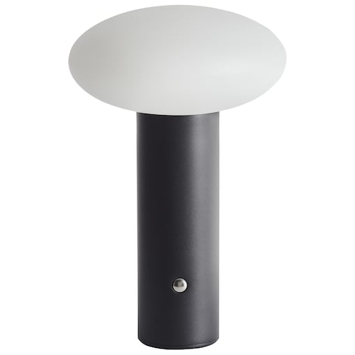 Bezprzewodowa lampa stołowa LED BUAYAN Ze ściemniaczem Metal Czarny
