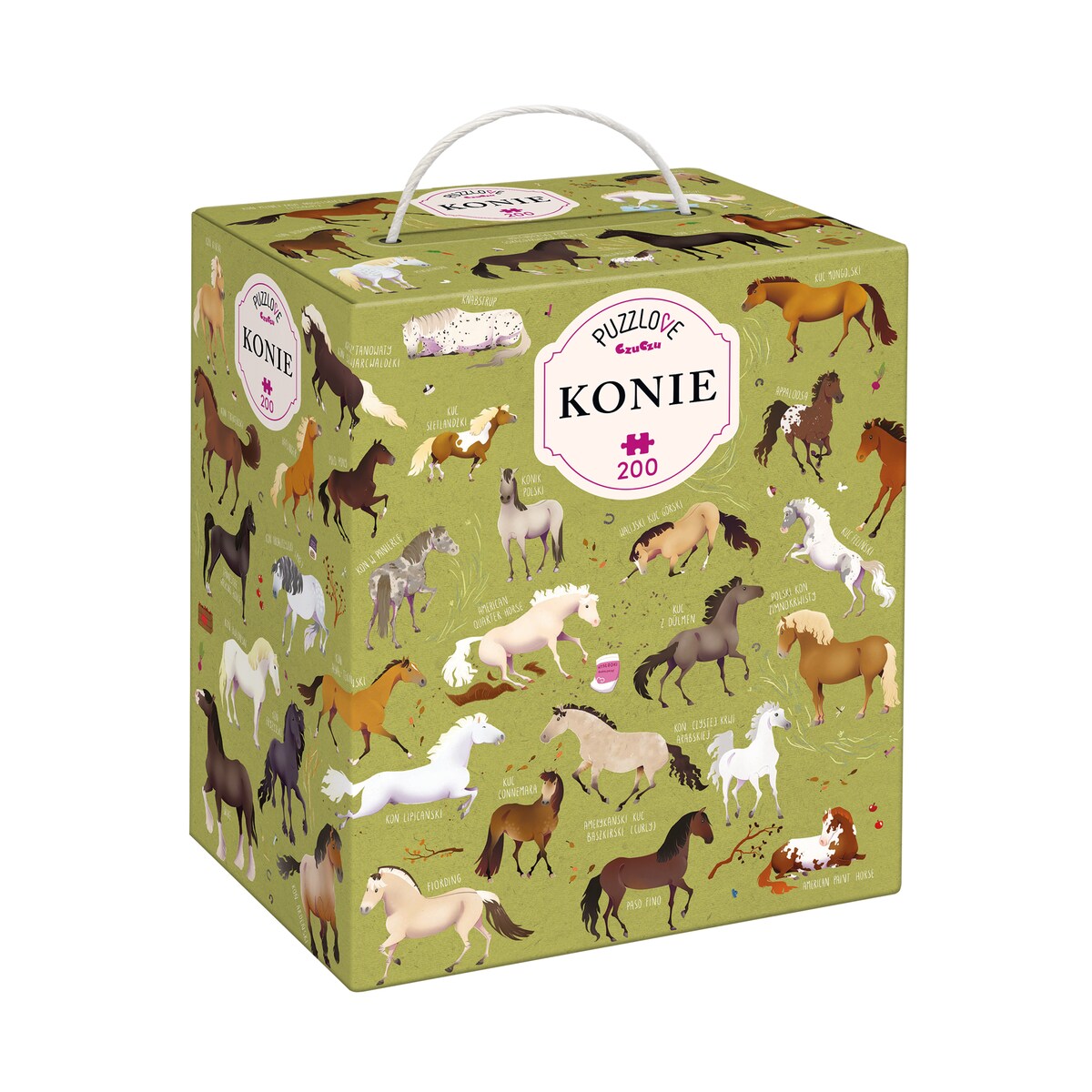 Puzzlove CzuCzu Konie 200 el.