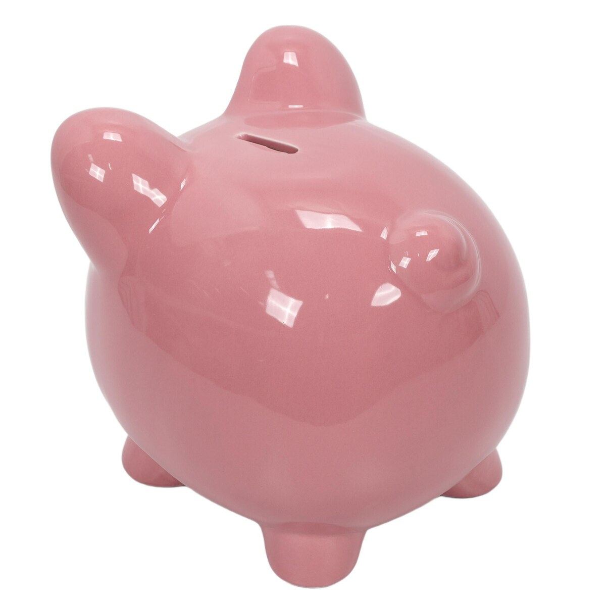 Skarbonka świnka ceramiczna, 18,5 x 21 x 19 cm