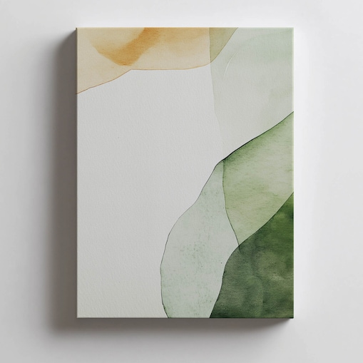 Falująca Harmonia, 30x40 cm, bez ramy, płótno premium na blejtramie
