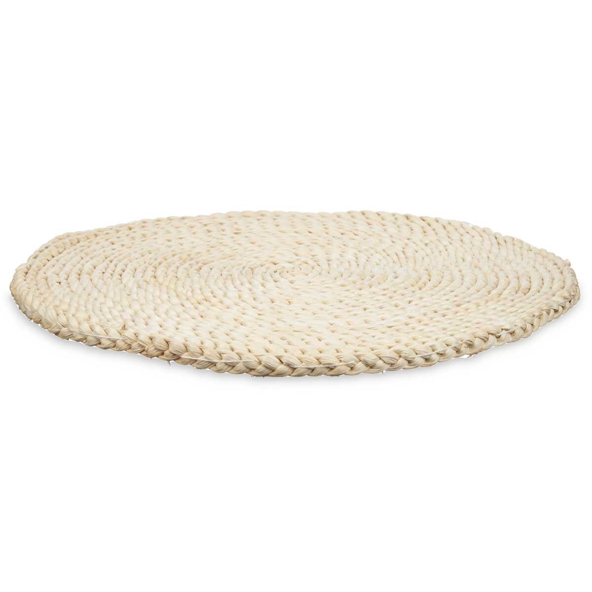 Podkładka na stół, okrągła, plecionka