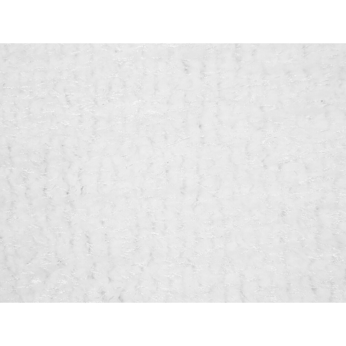 Dywan shaggy 160 x 230 cm biały DEMRE