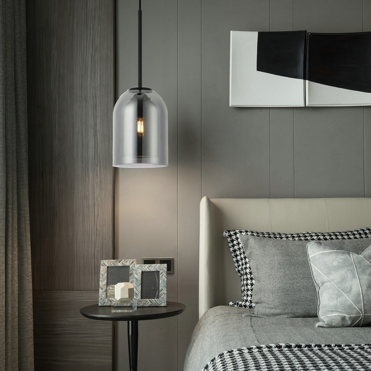 Lampa wisząca Light Prestige Elaris dymny 1 x E27 1 szt.