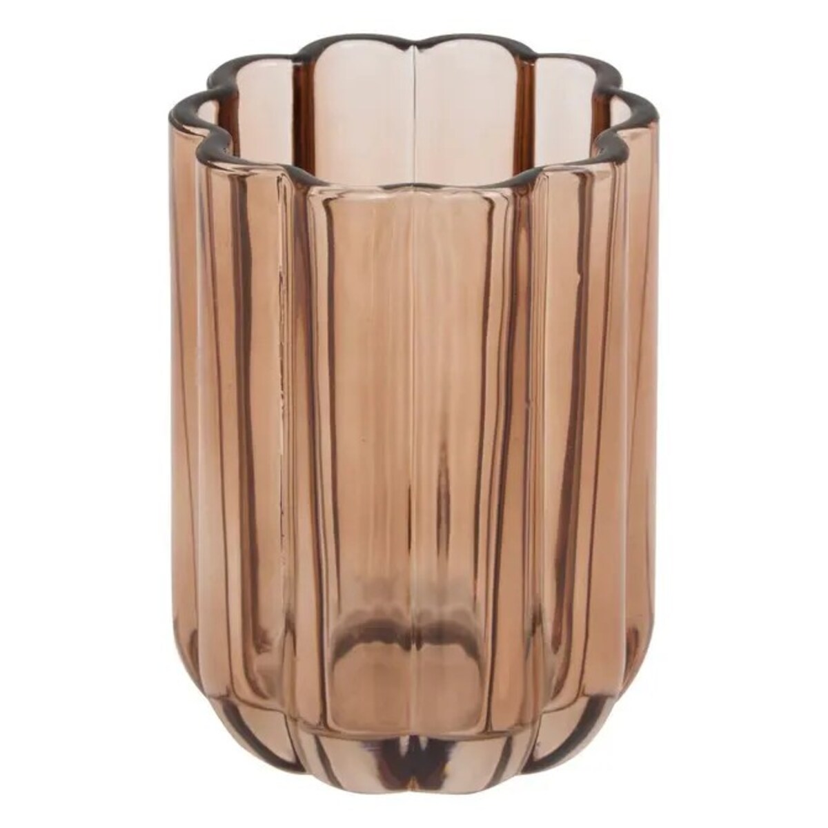 Kubek na szczoteczki do zębów, różowo-bursztynowy Florea