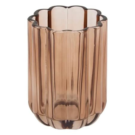 Kubek na szczoteczki do zębów, różowo-bursztynowy Florea