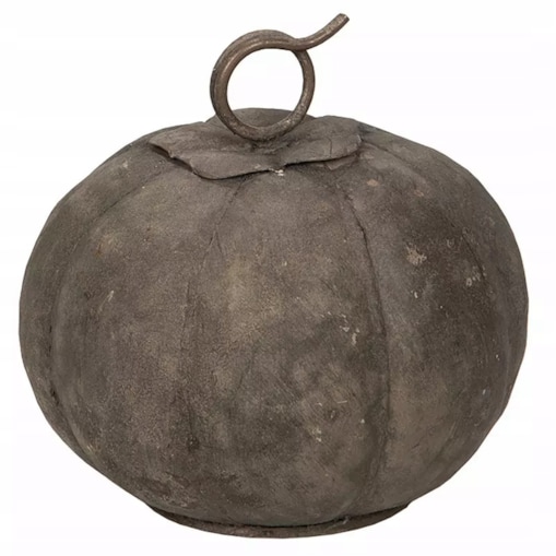 FIGURKA DYNIA METALOWA LOFT 16cm NA HALLOWEEN JESIEŃ OZDOBA DO DOMU METAL