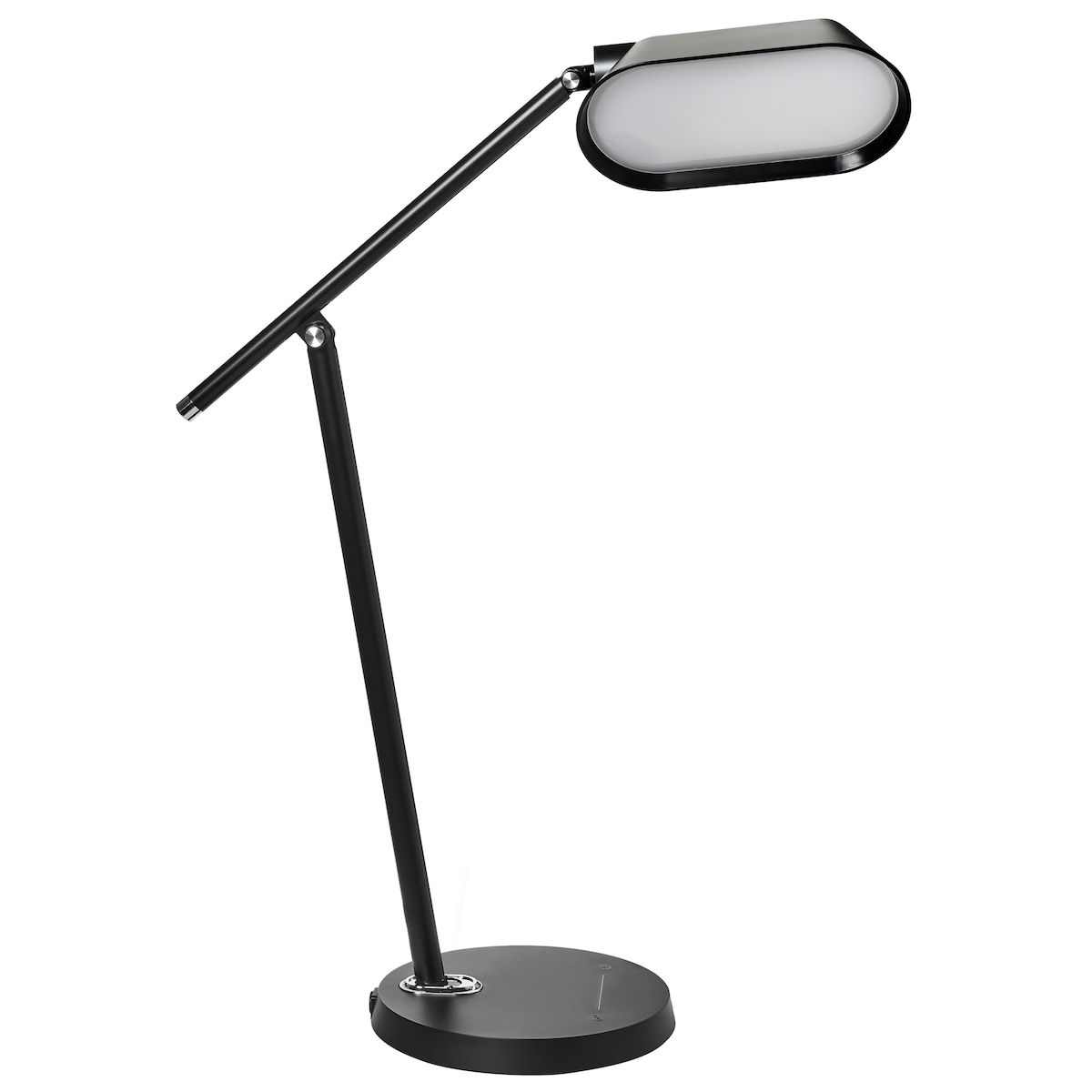 Lampa biurkowa LED LEONIS Ze ściemniaczem Czarny