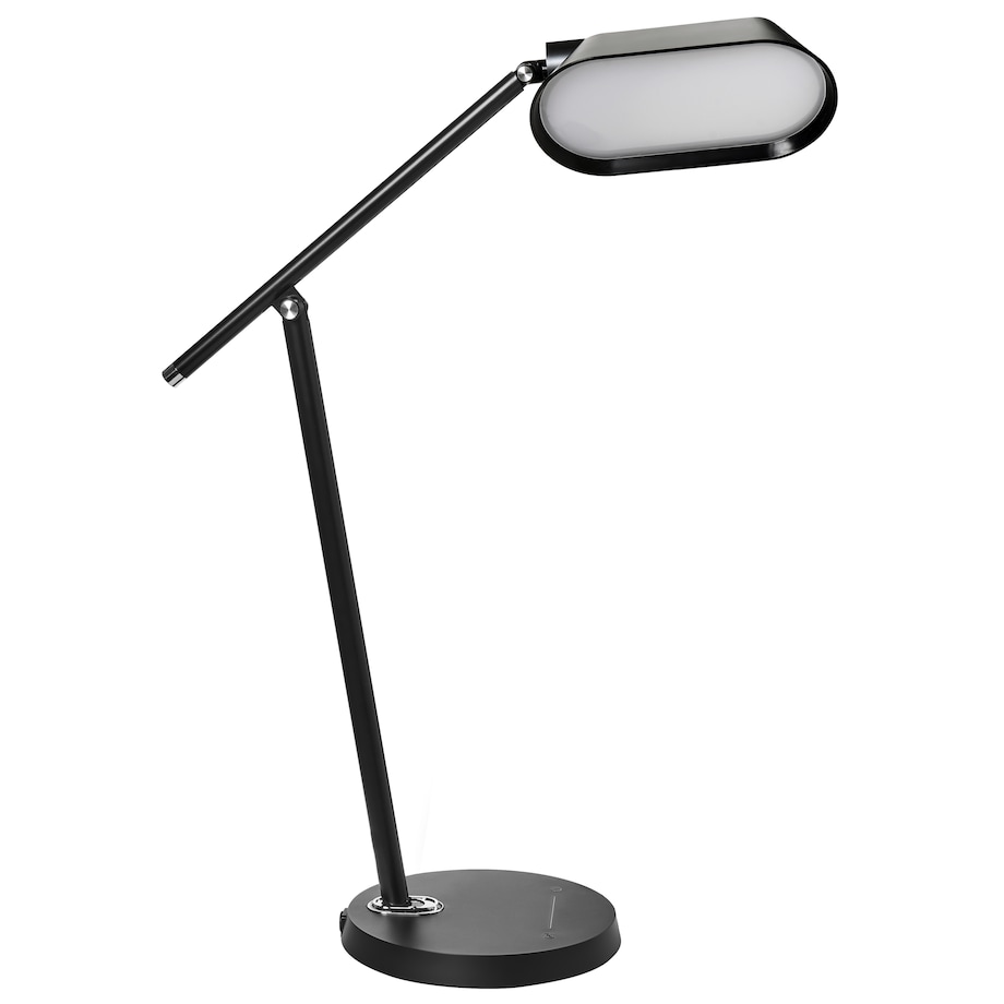 Lampa biurkowa LED LEONIS Ze ściemniaczem Czarny