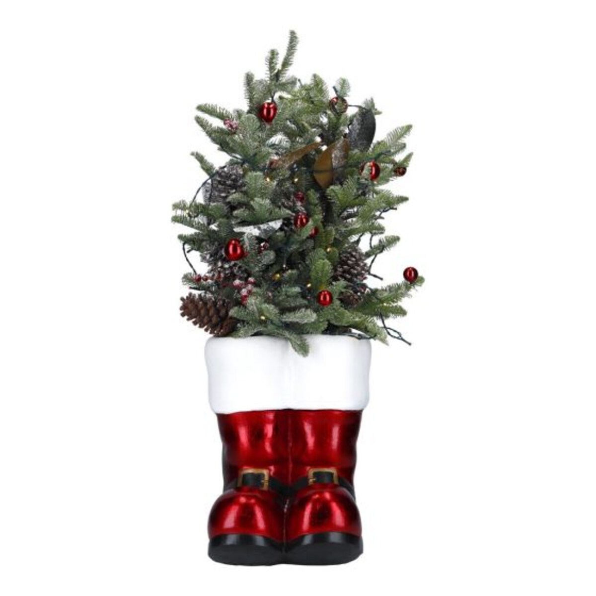 Świąteczne buty z gałązkami LED 102 cm Timstor