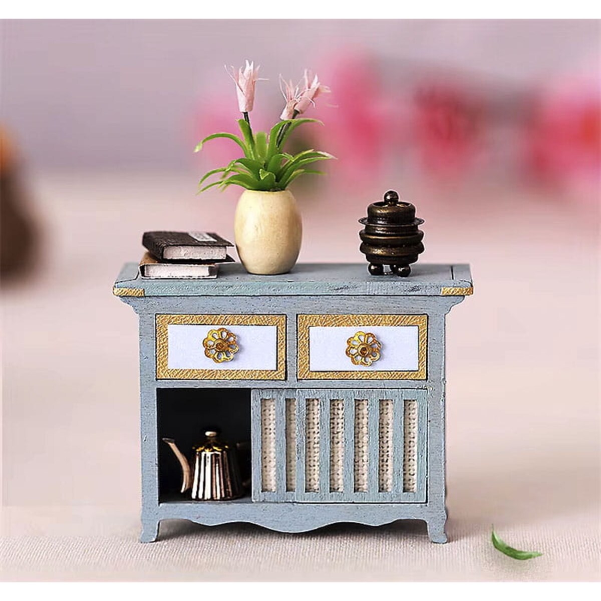 Miniaturowy domek - Mistyczna kaligrafia