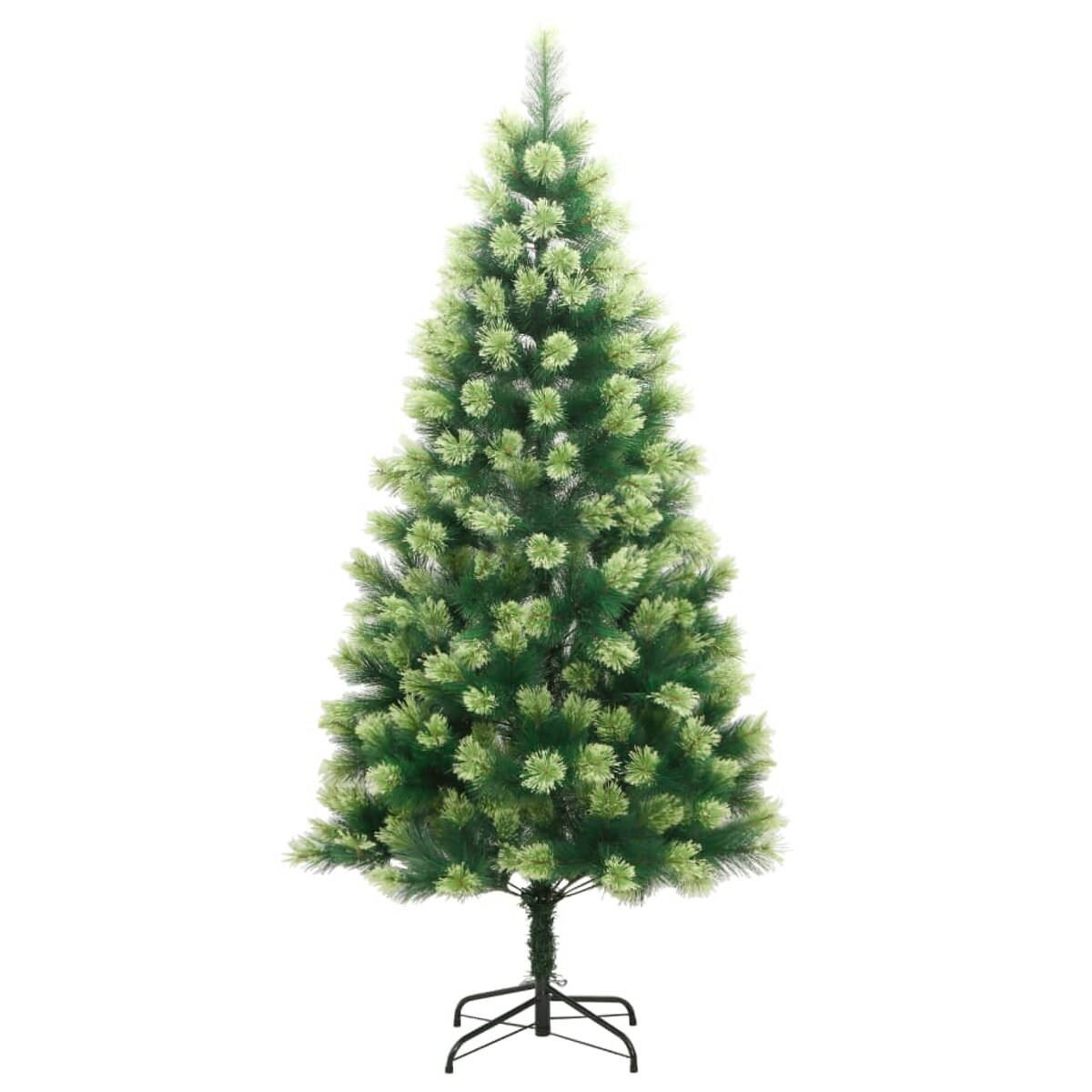 vidaXL Sztuczna choinka zawiasowa ze stojakiem, 240 cm