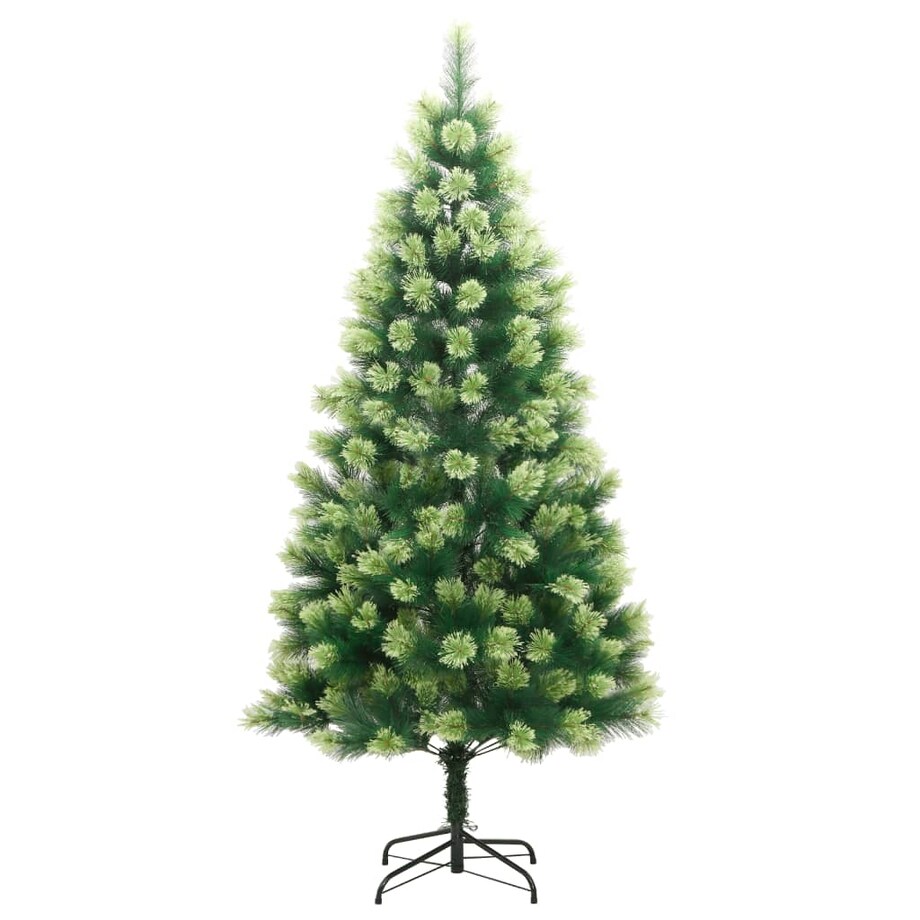 vidaXL Sztuczna choinka zawiasowa ze stojakiem, 240 cm